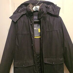 Roundtree&Yorke Men's Microfiber Water Resistant WinterJacket Sz Medium,NEW!$295